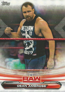 WWE Topps Raw 2019 Trading Card Dean Ambrose No.24