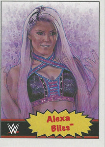 WWE Topps Living Set Trading Cards 2021 Alexa Bliss No.24