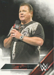 WWE Topps 2016 Trading Cards Jerry Lawler No.24