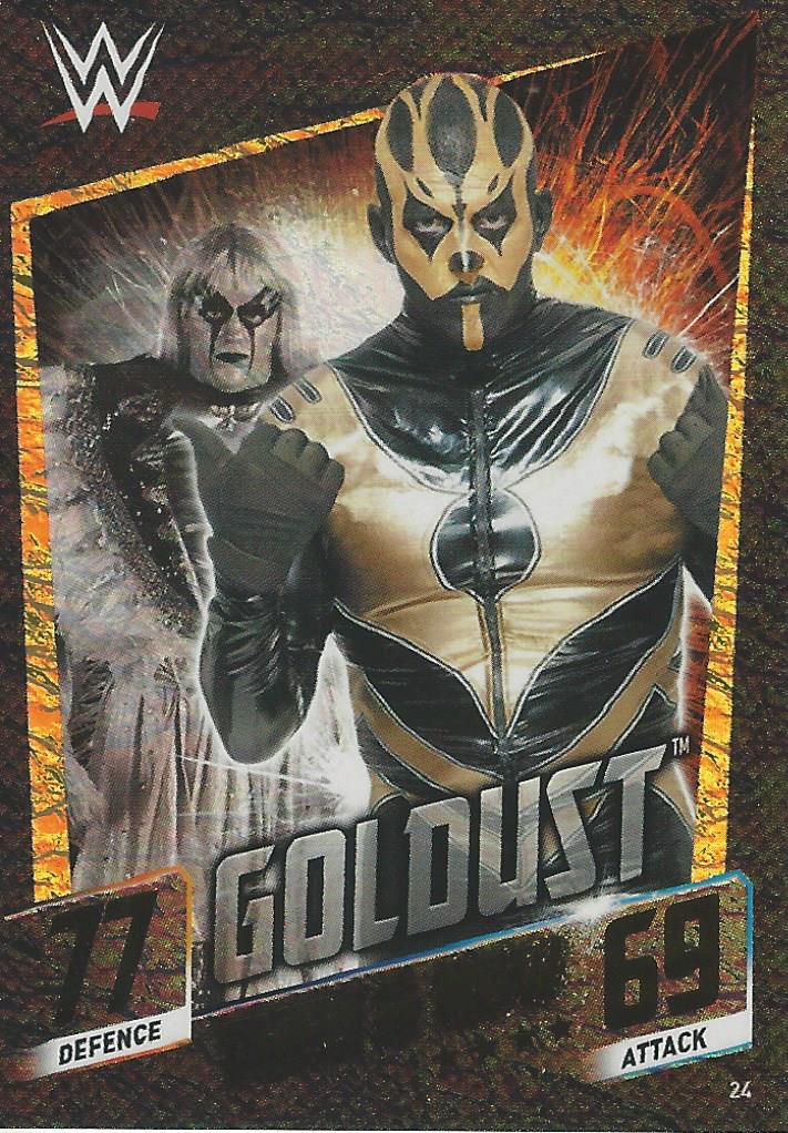 WWE Topps Slam Attax 2015 Then Now Forever Trading Card Goldust No.24