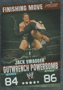 WWE Topps Slam Attax Evolution 2010 Trading Cards Jack Swagger No.24