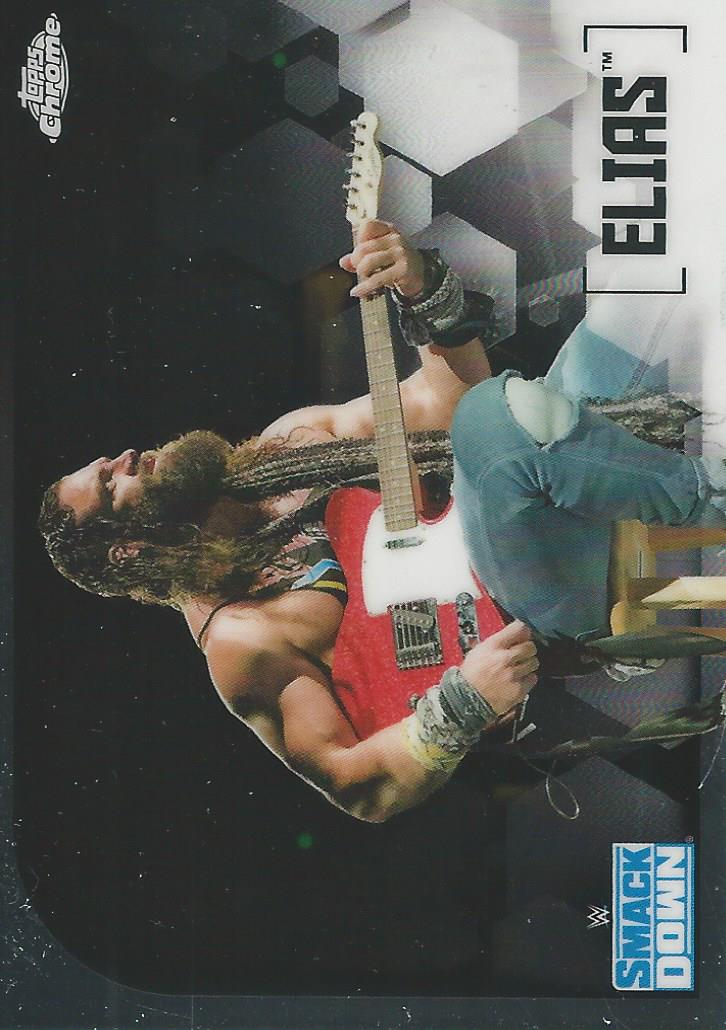 WWE Topps Chrome 2020 Trading Cards Elias No.24