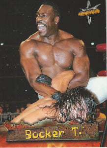 WCW Topps Embossed Trading Cards 1999 Booker T No.24
