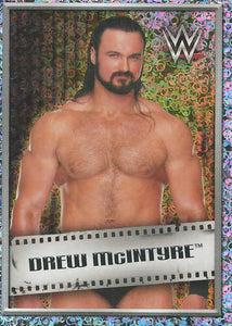 WWE Topps 2018 Stickers Drew McIntyre Foil No.24