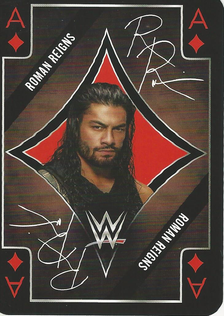 WWE 2019 Playing Cards Roman Reigns