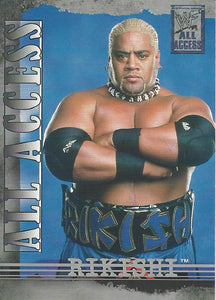 WWF Fleer All Access Trading Cards 2002 Rikishi No.24