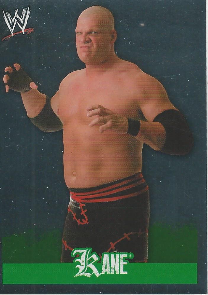 WWE Topps Rivals 2009 Stickers Kane Foil No.24