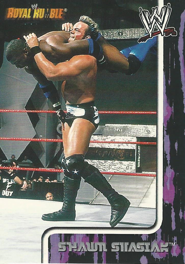 WWE Fleer Royal Rumble 2002 Trading Cards Shawn Stasiak No.24