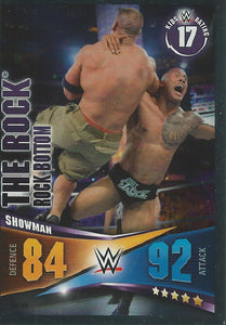 WWE Topps Slam Attax Rivals 2014 Trading Card The Rock No.24