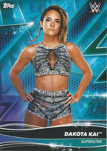 Topps WWE Superstars 2021 Trading Cards Dakota Kai No.24