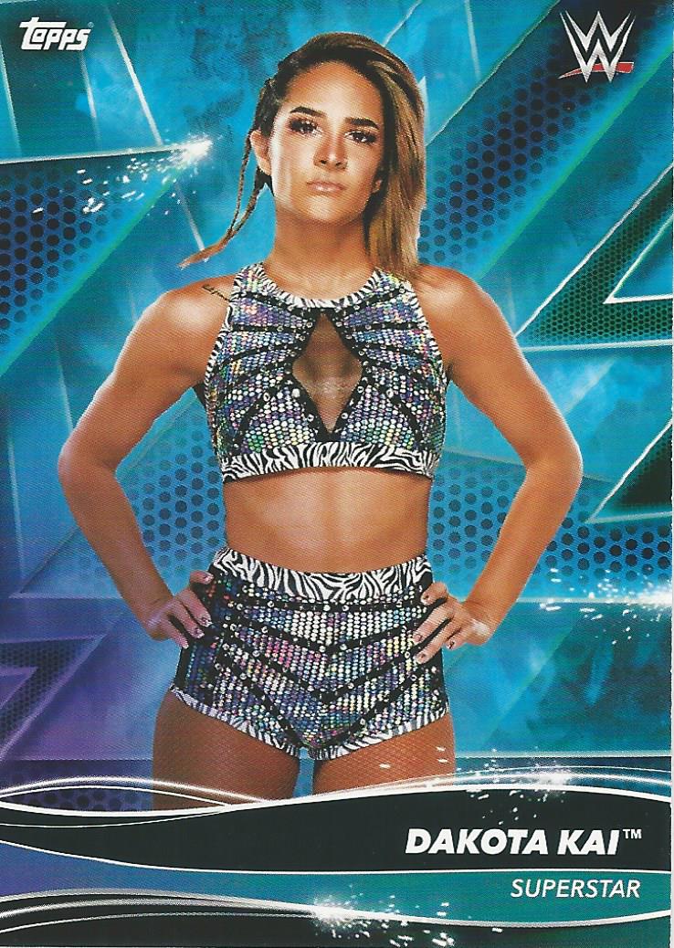 Topps WWE Superstars 2021 Trading Cards Dakota Kai No.24