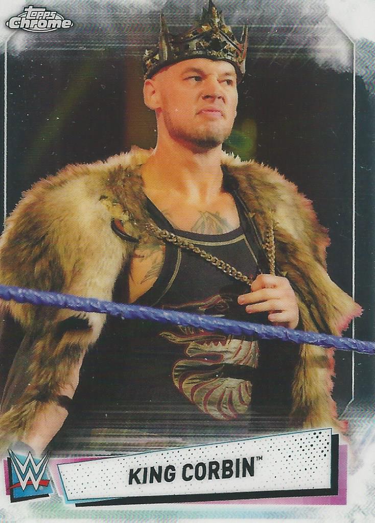 WWE Topps Chrome 2021 Trading Cards Baron Corbin No.24