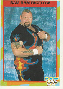 WWF Merlin Trading Card 1995 Bam Bam Bigelow No.24