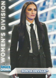 WWE Topps Women Division 2021 Trading Card Sonya Deville RC-24