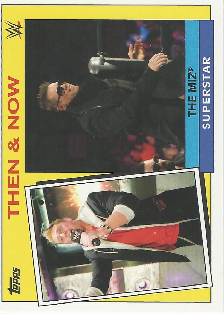 WWE Topps Heritage 2015 Trading Card The Miz 20 of 30