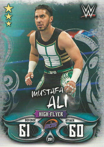 WWE Topps Slam Attax Live 2018 Trading Card Mustafa Ali No.251