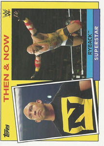 WWE Topps Heritage 2015 Trading Card Ryback 22 of 30