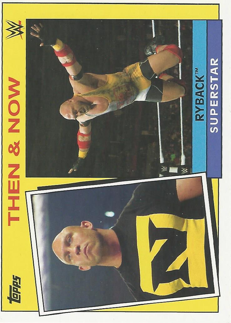 WWE Topps Heritage 2015 Trading Card Ryback 22 of 30