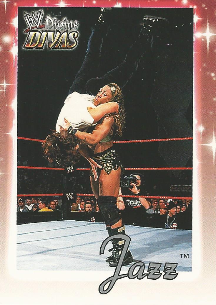 WWE Fleer Divine Divas Trading Cards 2003 Jazz No.8