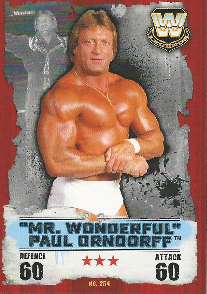 WWE Topps Slam Attax Takeover 2016 Trading Card Paul Orndorff No.254