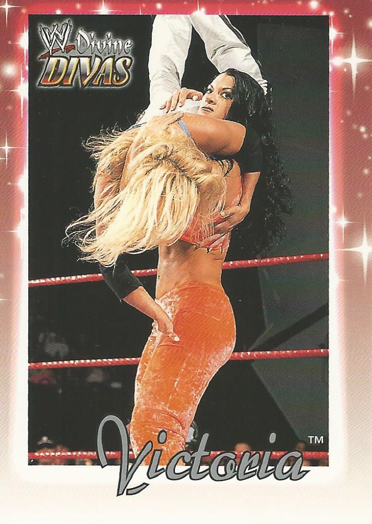 WWE Fleer Divine Divas Trading Cards 2003 Victoria No.10