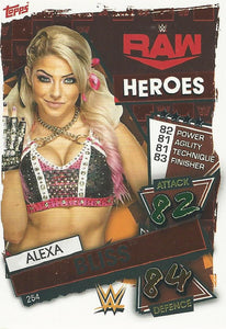 WWE Topps Slam Attax 2021 Trading Card Alexa Bliss No.254