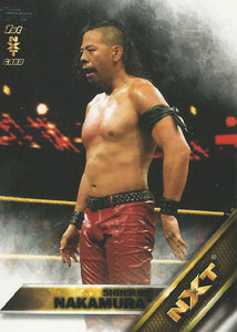 WWE Topps Then Now Forever 2016 Trading Cards Shinsuke Nakamura No.14
