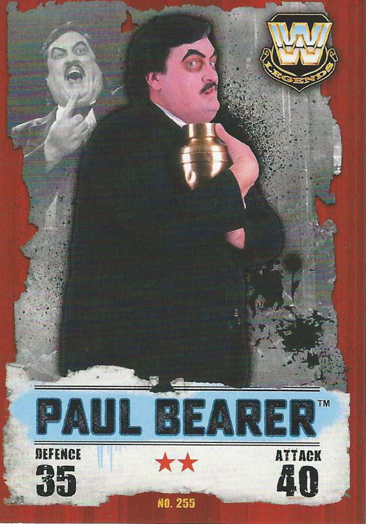 WWE Topps Slam Attax Takeover 2016 Trading Card Paul Bearer No.255
