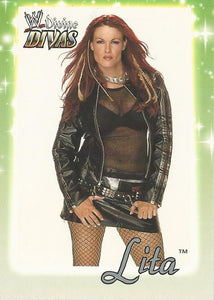 WWE Fleer Divine Divas Trading Cards 2003 Lita No.14
