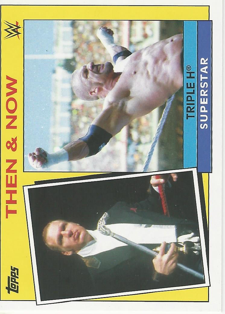 WWE Topps Heritage 2015 Trading Card Triple H 26 of 30