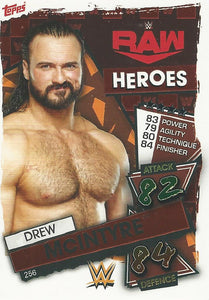 WWE Topps Slam Attax 2021 Trading Card Drew McIntyre No.256