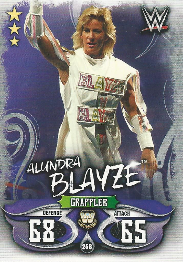 WWE Topps Slam Attax Live 2018 Trading Card Alundra Blayze No.256