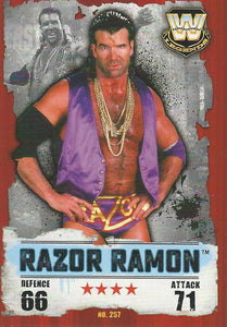 WWE Topps Slam Attax Takeover 2016 Trading Card Razor Ramon No.257