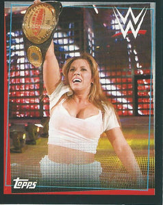 WWE Topps Road to Wrestlemania Stickers 2021 Mickie James No.257