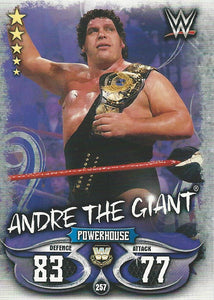 WWE Topps Slam Attax Live 2018 Trading Card Andre the Giant No.257