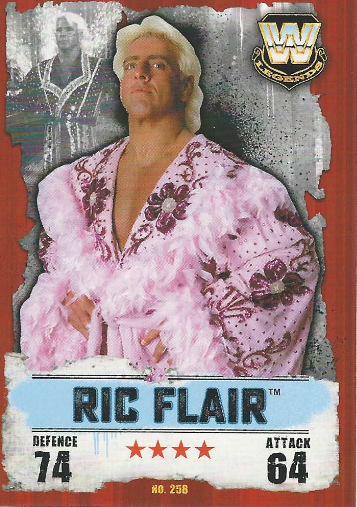WWE Topps Slam Attax Takeover 2016 Trading Card Ric Flair No.258