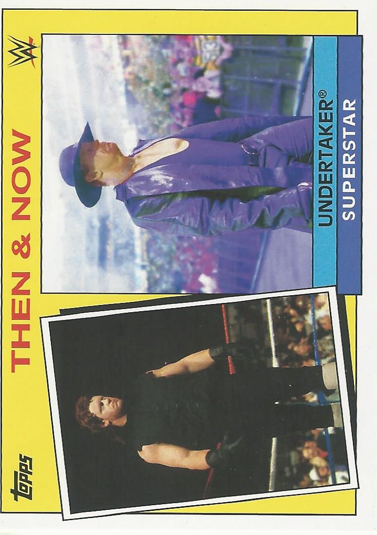 WWE Topps Heritage 2015 Trading Card Undertaker 28 of 30