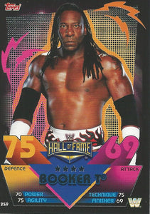 WWE Topps Slam Attax Reloaded 2020 Trading Card Booker T No.259