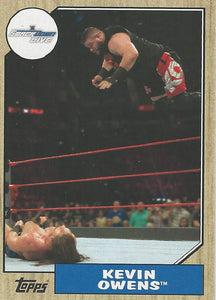 WWE Topps Heritage 2017 Trading Cards Kevin Owens No.25