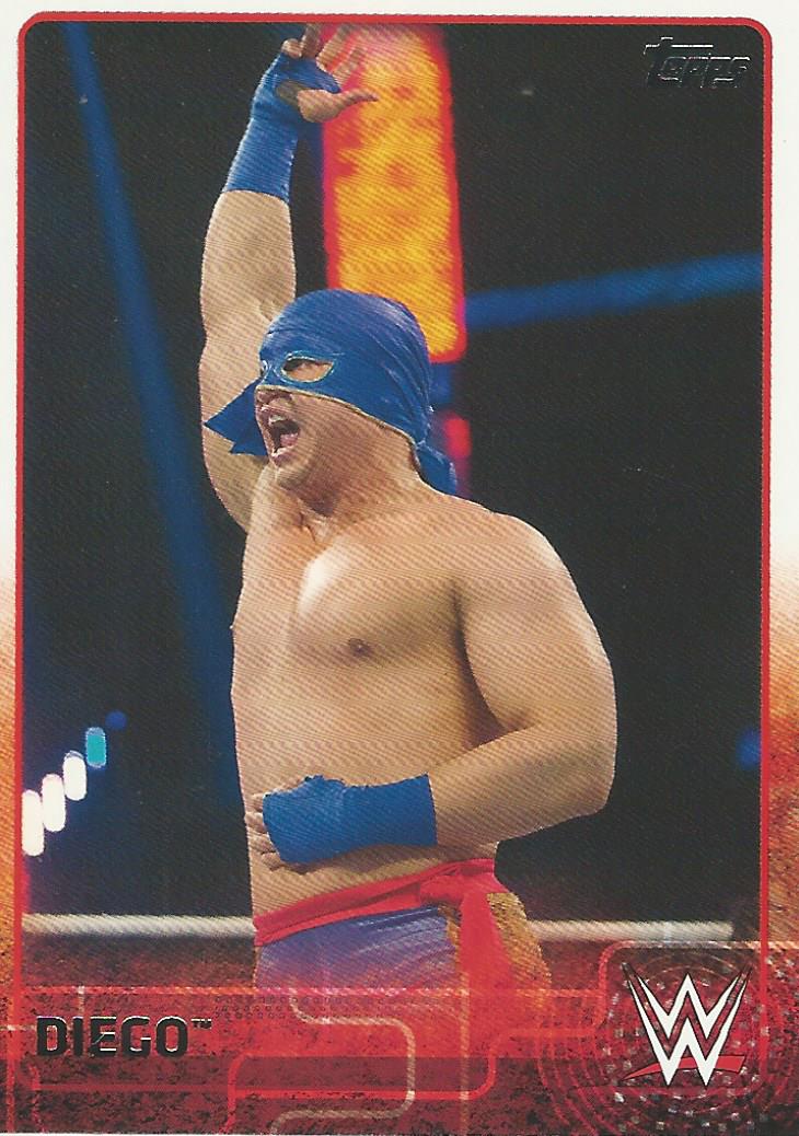 WWE Topps 2015 Trading Card Diego No.25