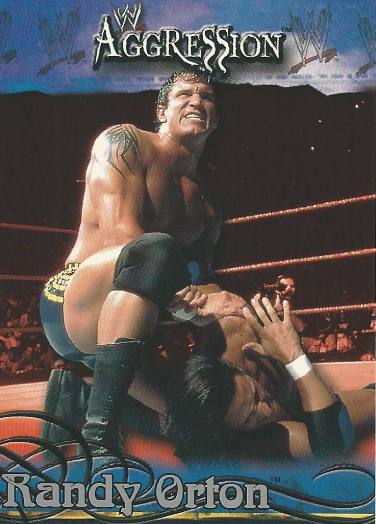 WWE Fleer Aggression Trading Card 2003 Randy Orton No.25