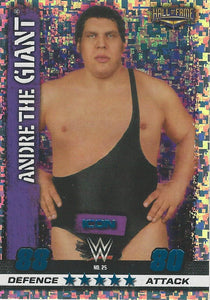 WWE Topps Slam Attax 10th Edition Trading Card 2017 Hall of Fame Andre The Giant No.25