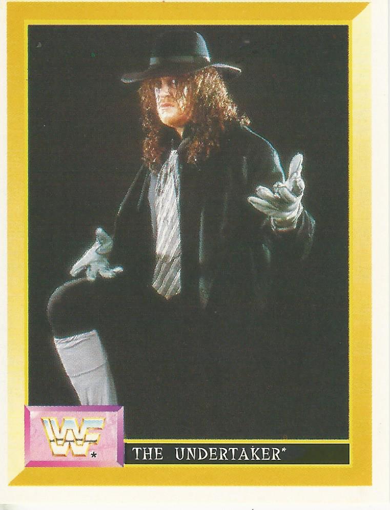 WWF Merlin Sticker Collection 1994 Undertaker No.25