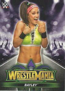 WWE Topps Road to Wrestlemania 2018 Trading Cards Bayley R25