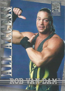 WWF Fleer All Access Trading Cards 2002 Rob Van Dam No.25