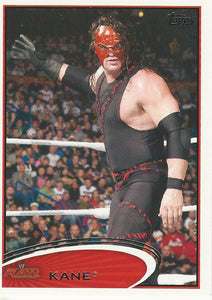 WWE Topps 2012 Trading Card Kane No.25