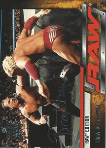 WWE Fleer Raw vs Smackdown Trading Card 2002 Bradshaw No.25