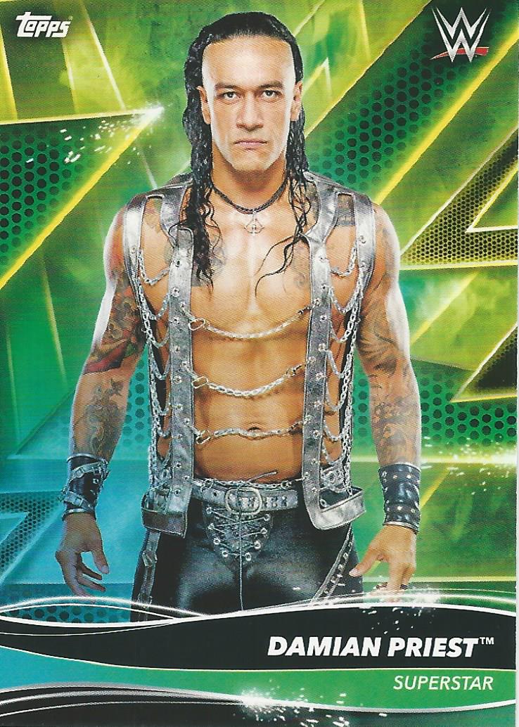 Topps WWE Superstars 2021 Trading Cards Damian Priest No.25