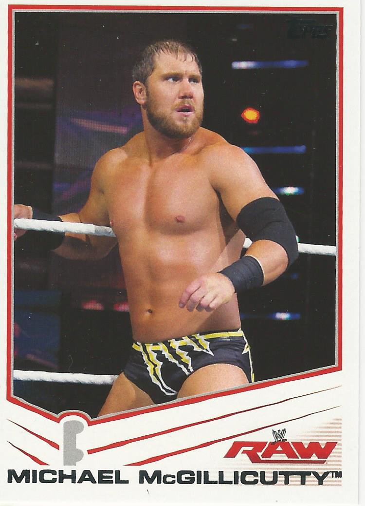 WWE Topps 2013 Trading Cards Michael McGillicutty No.25