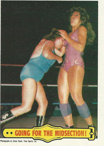 WWF Topps Wrestling Cards 1985 Wendi Richter No.25